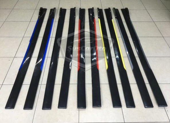 Üniversal Piano Black Renkli Kulaklı Flaplı Marşpiyel Lipi Bıçağı ürün görseli 1