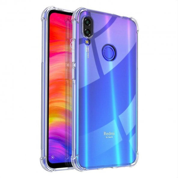Redmi Note 7 Nitro Antişok Silikon Kılıf Kenar Korumalı ürün görseli 1