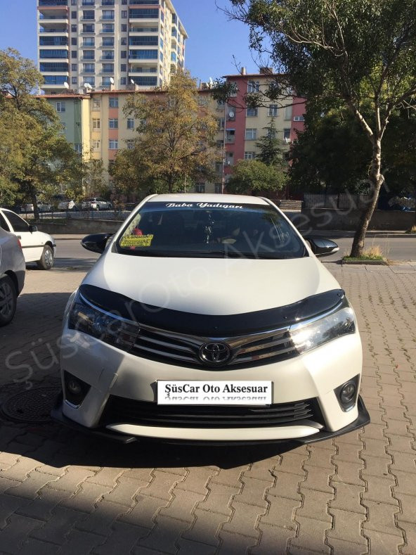 Toyota Verso 2014-2017 Batman Yarasa Ayna Kapağı Piano Black ABS Plastik ürün görseli 1