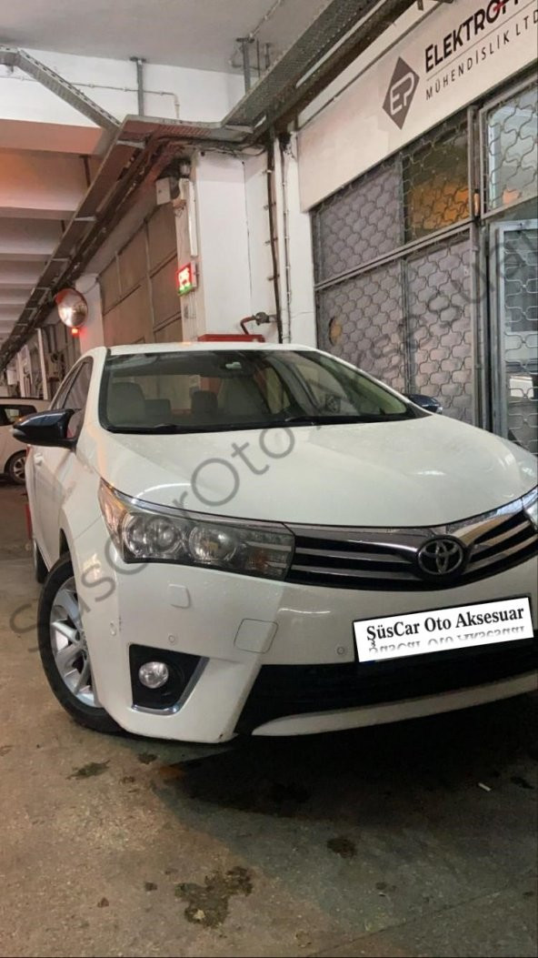 Toyota Auris 2013-2018 Batman Yarasa Ayna Kapağı Piano Black ABS Plastik ürün görseli 1