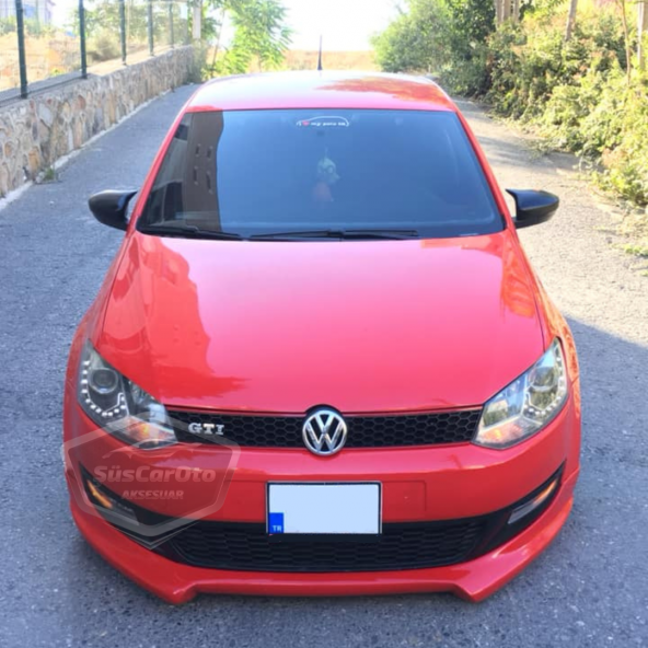 Vw Polo 6R-6C 2009-2017 Batman Yarasa Ayna Kapağı Piano Black ABS Plastik ürün görseli 1