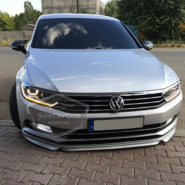 Vw Passat B8 2015 Sonrası Batman Yarasa Ayna Kapağı Piano Black ABS Plastik ürün görseli 1