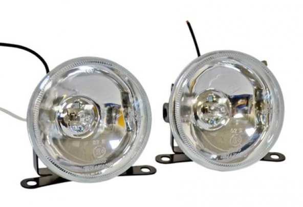 Carub 9 cm Yuvarlak Sis Lambası Beyaz 12V Tampon İçi ürün görseli 1