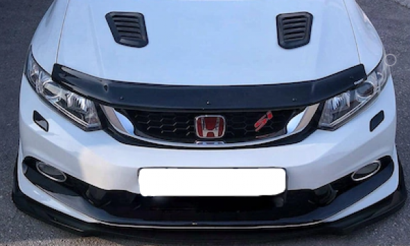 Honda Civic FB7 Piano Black Kaput Üstü Havalandırma Izgarası ürün görseli 1