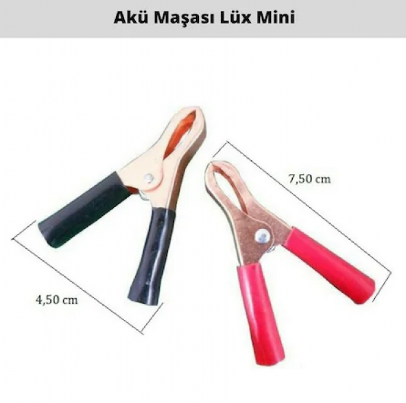 Mini Akü Takviye Kablo Maşası Takviye Pensesi 2 Adet ürün görseli 1