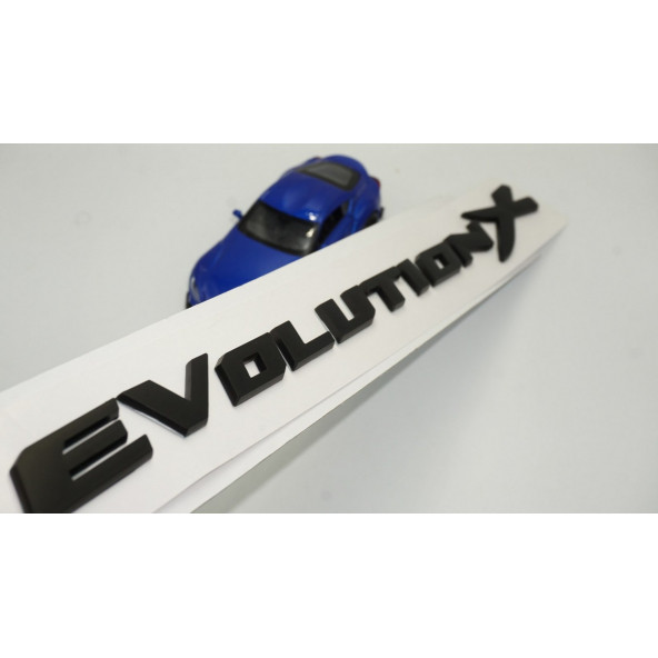 Mitsubishi Lancer Evolution X 3M Bagaj Yazı Logo Amblem ürün görseli 1