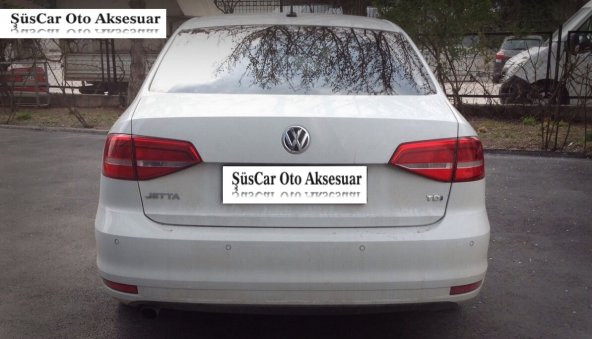 Volkswagen Jetta 2011 Sonrası Bagaj Üstü Spoiler Parlak Beyaz ürün görseli 1