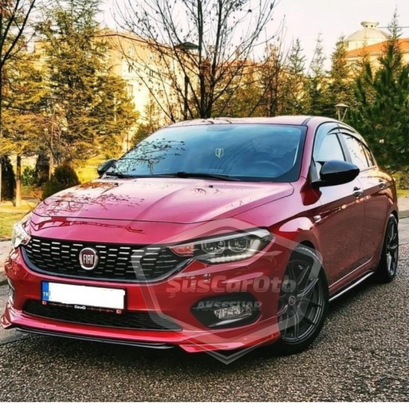 Fiat Egea Batman Yarasa Ayna Kapağı Piano Black ABS Plastik ürün görseli 1