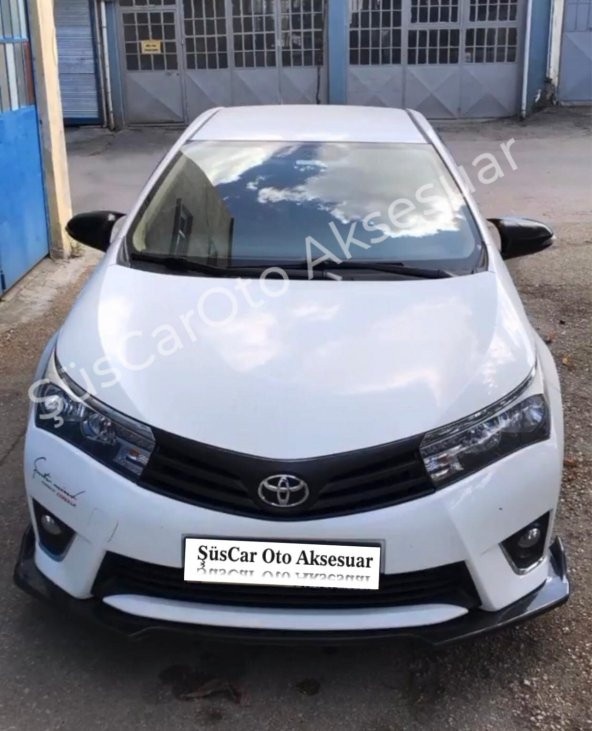 Toyota Corolla 2013-2018 Batman Yarasa Ayna Kapağı Piano Black ABS Plastik ürün görseli 1