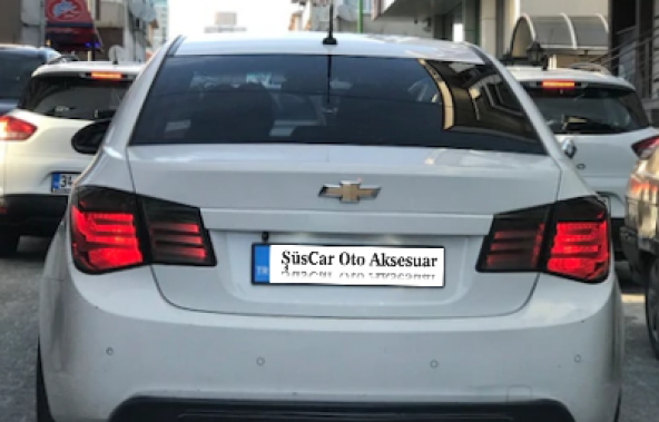 Chevrolet Cruze Bagaj Üstü Spoiler Bagaj Çıtası Parlak Beyaz ürün görseli 1