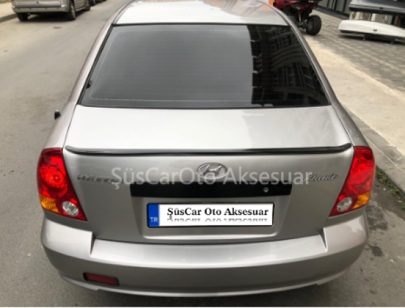 Hyundai Accent Admire Bagaj Üstü Spoiler Bagaj Çıtası Piano Black ürün görseli 1