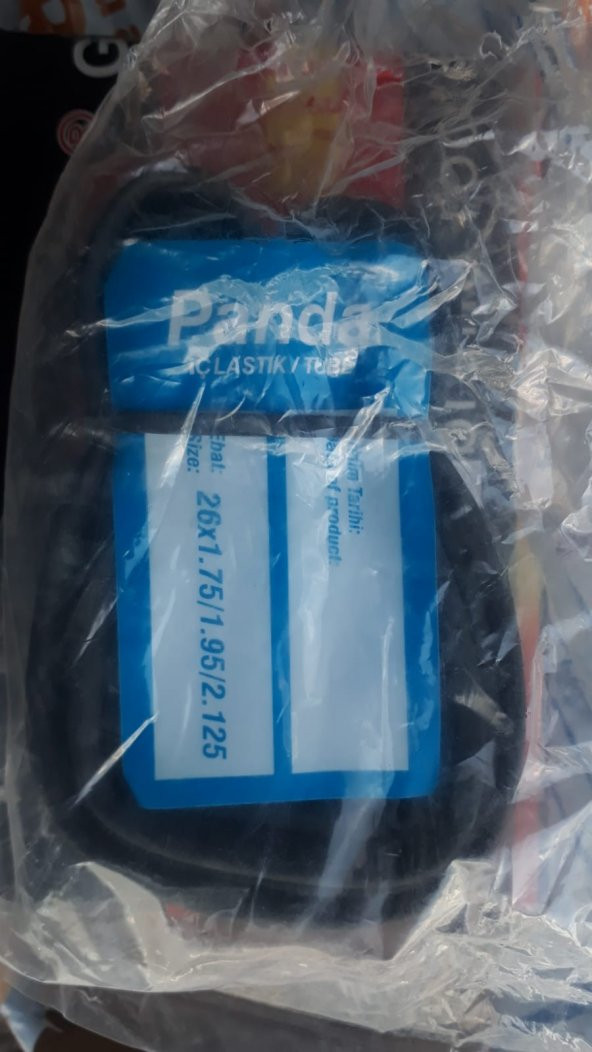 26X1.95* 26X1.75* 26X2.125 BİSİKLET İÇ LASTİK PANDA 1 ADET ürün görseli 1