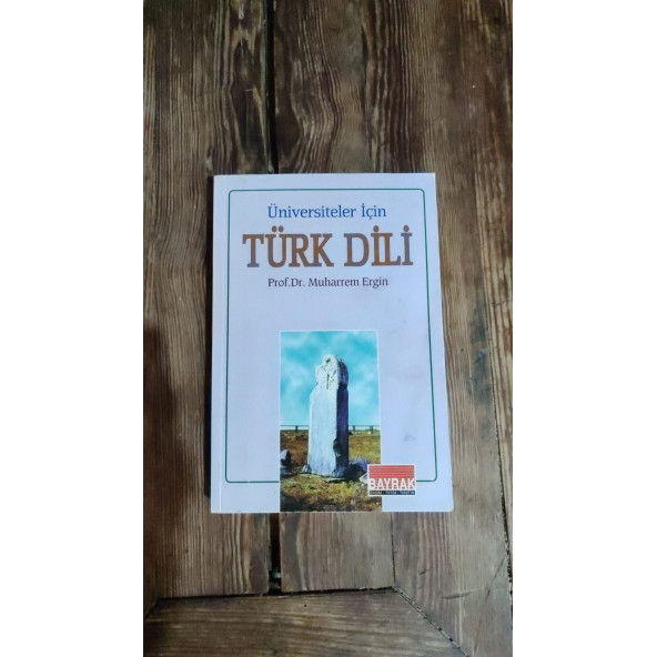 ÜNİVERSİTELER İÇİN  TÜRK DİLİ ... MUHARREM ERGİN ürün görseli 1