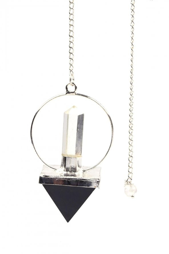 Shungite - Kristal Kuvars Doğal Taş Pandül ürün görseli 1