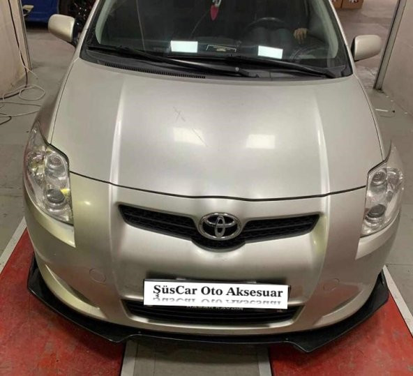 Toyota Auris Esnek 3 Parça ABS Lip Piano Black Flaplı Kanatlı ürün görseli 1