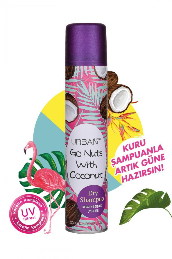Urban Care Hindistan Cevizi Kokulu Hacimlendirici Kuru Şampuan  +uv Korumalı - 200 Ml ürün görseli 1