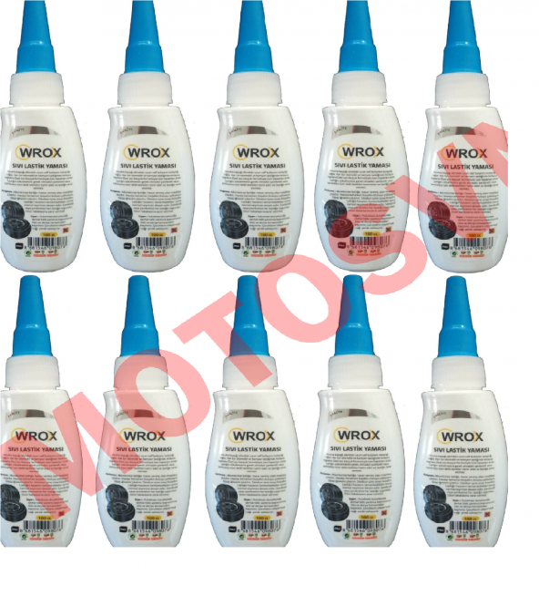 WROX SIVI LASTİK TAMİR KİTİ 10 ADET 100 ML ürün görseli 1