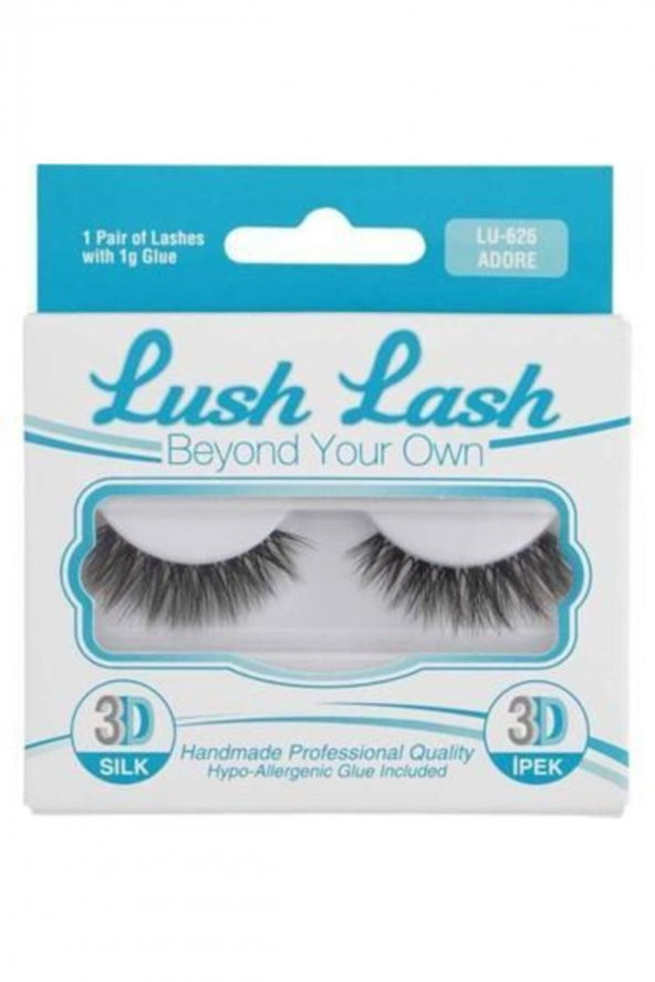 Lush Lash 3d İpek Takma Kirpik Lu 626 ürün görseli 1