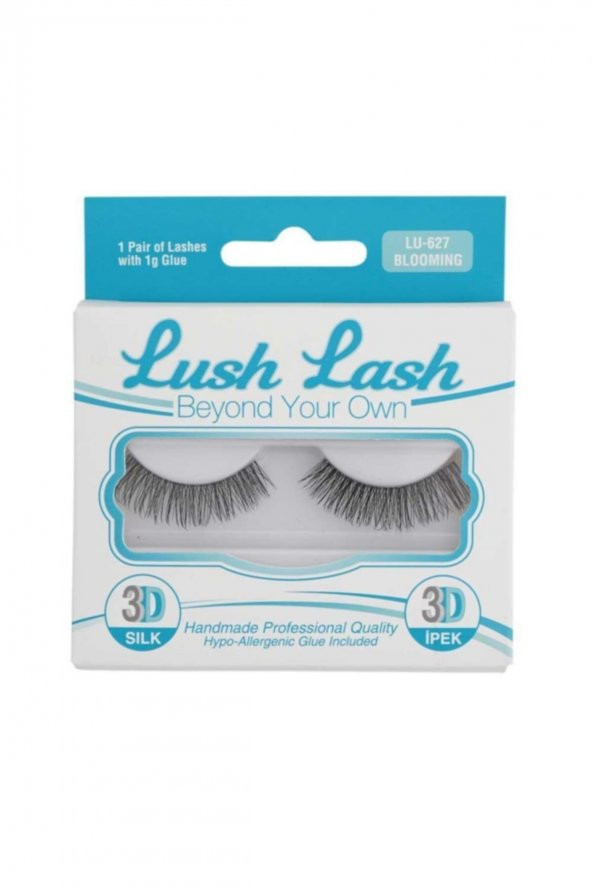 Lush Lash Takma 3d Ipek Kirpikler Lu-627 ürün görseli 1