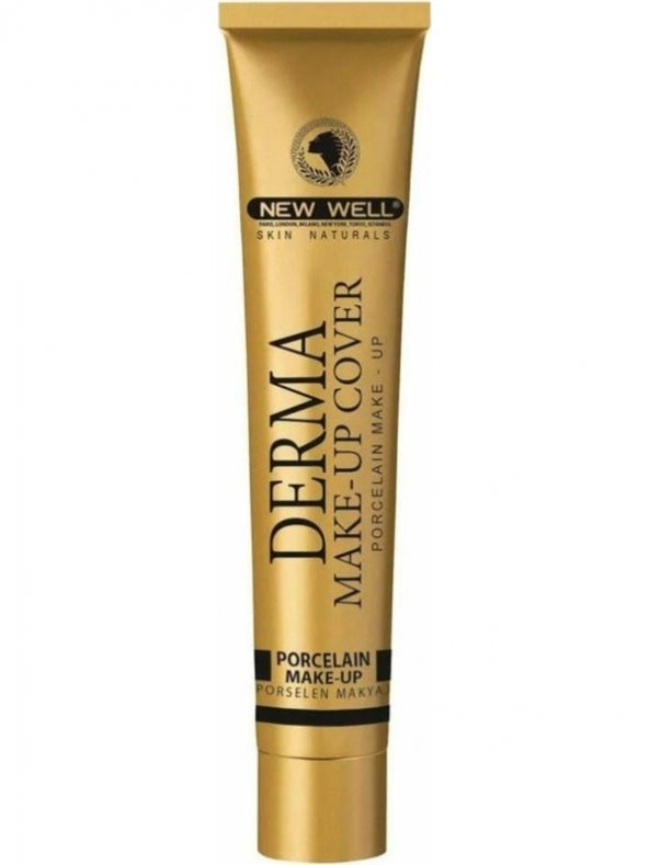 New Well Derma Makeup Cover Yoğun Kapatıcı Fondöten - 04 ürün görseli 1