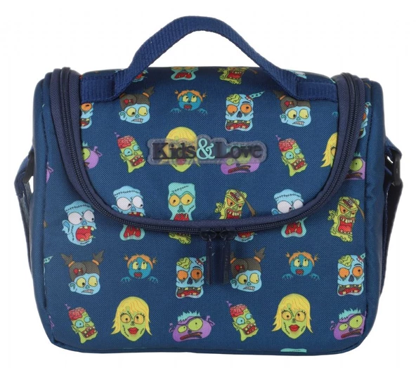 Kaukko Kids&Love Lacivert Zombie Beslenme Çantası - Erkek Çocuk ürün görseli 1
