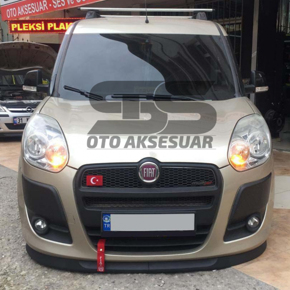 Sts Oto Aksesuar Fiat Doblo D3 Lip Üniversal 2 Parça Astra H Tipi Esnek Tampon eki ürün görseli 1