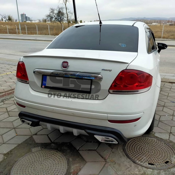 Fiat Linea Bagaj Üstü Spoiler Bagaj Çıtası Beyaz ürün görseli 1