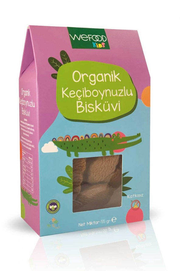 Kids Organik Keçiboynuzlu Bisküvi 55 gr ürün görseli 1