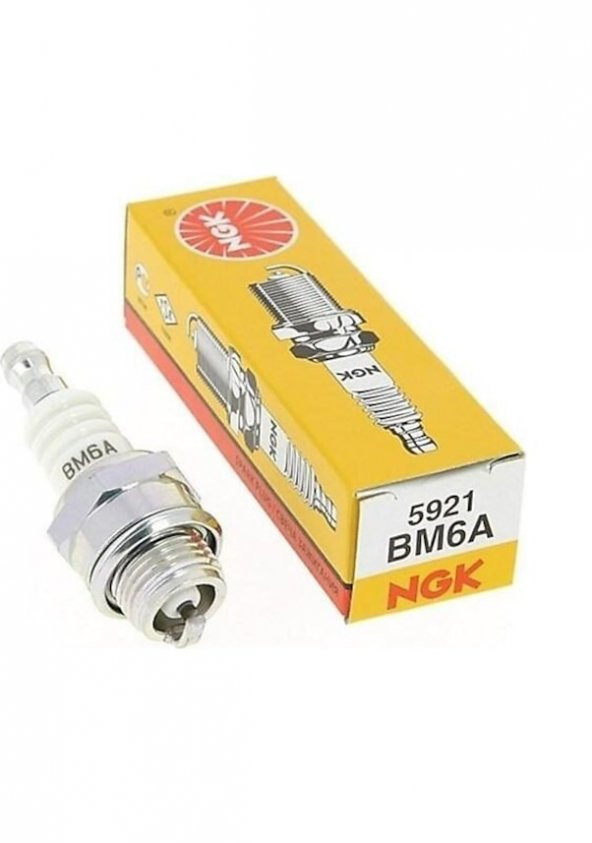 NGK BUJİ BM6A AGAÇ KESİM ÇİM BİÇME BUJİSİ ürün görseli 1