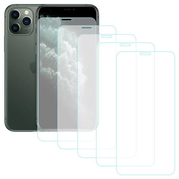 Notech iPhone 11 Pro Temperli Cam Ekran Koruyucu 5li Eko Paket ürün görseli 1
