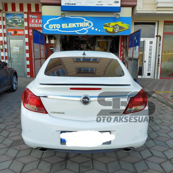 Sts Oto Aksesuar Opel Insignia Bagaj Üstü Spoiler Bagaj Çıtası Piano Black ürün görseli 1