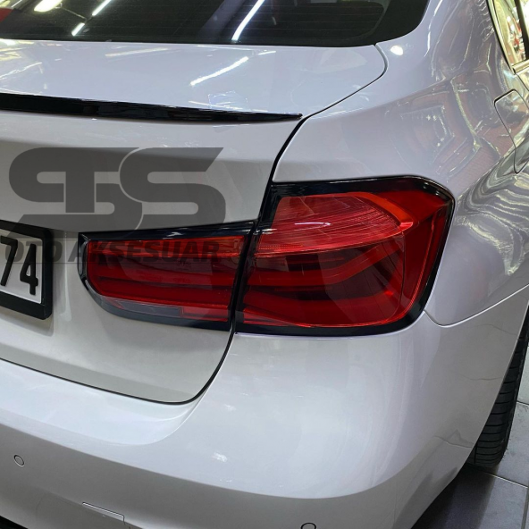 Sts Oto Aksesuar Bmw F30 318 320 325 330 Bagaj Üstü Spoiler Piano Black ürün görseli 1