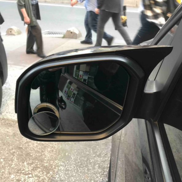 Sts Oto Aksesuar  Caddy Uyumlu Mk3 2015-2020 Batman Yarasa Ayna Kapağı Piano Black Abs Plastik ürün görseli 1