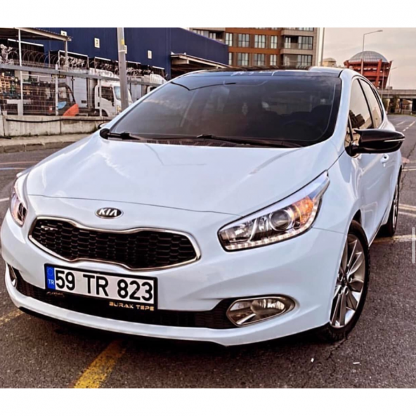 Sts Oto Aksesuar Kia Ceed Sinyalli 2012-2017 Batman Yarasa Ayna Kapağı Piano Black Abs Plastik ürün görseli 1