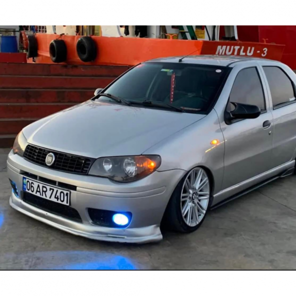 Sts Oto Aksesuar Fiat Albea 2002-2009 Uyumlu Batman Yarasa Ayna Kapağı Piano Black Abs Plastik ürün görseli 1