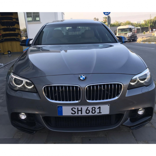 Sts Oto Aksesuar F10 Lcı 2013-2016 Makyajlı Kasa Batman Yarasa Ayna Kapağı Piano Black Abs Plastik ürün görseli 1