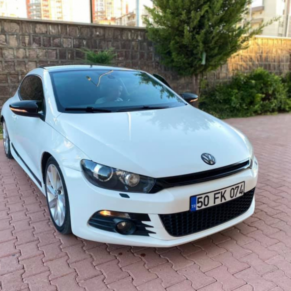 Sts Oto Aksesuar  Scirocco 2008-2016 Batman Yarasa Ayna Kapağı Piano Black Abs Plastik ürün görseli 1