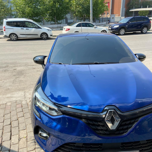 Sts Oto Aksesuar Renault Clio 5 2019 Sonrası Batman Yarasa Ayna Kapağı Piano Black Abs Plastik ürün görseli 1
