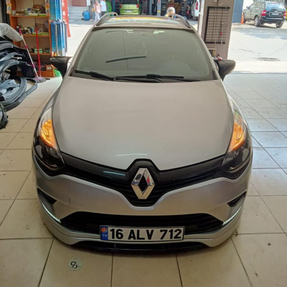 Sts Oto Aksesuar Renault Clio 4 Batman Yarasa Ayna Kapağı Piano Black Abs Plastik ürün görseli 1