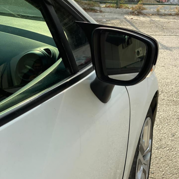 Sts Oto Aksesuar Renault Captur 2013-2017 Batman Yarasa Ayna Kapağı Piano Black Abs Plastik ürün görseli 1