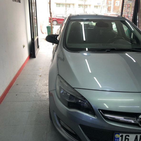Sts Oto Aksesuar Opel Astra J Batman Yarasa Ayna Kapağı Piano Black Abs Plastik ürün görseli 1