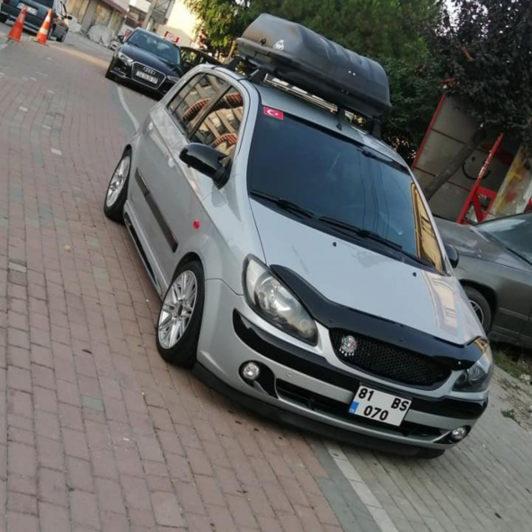 Sts Oto Aksesuar Hyundai Getz 2002-2011 Batman Yarasa Ayna Kapağı Piano Black Abs Plastik ürün görseli 1