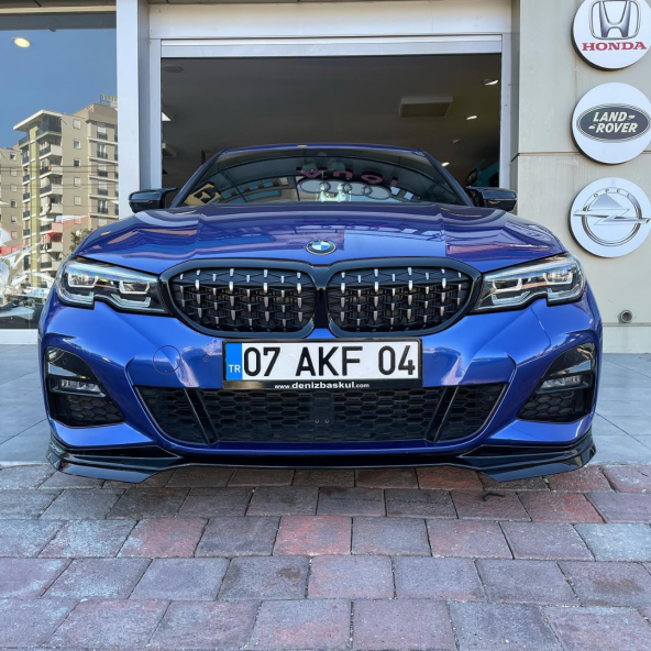 Sts Oto Aksesuar Bmw G20 3 Serisi Batman Yarasa Piano Black Abs Plastik Ayna Kapağı ürün görseli 1