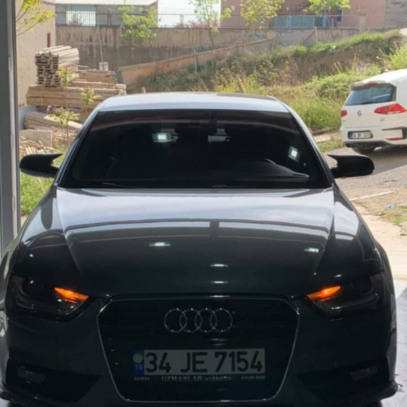 Sts Oto Aksesuar Audi A4 B9 Uyumlu Sinyalli 2016-2021 Batman Yarasa Ayna Kapağı ürün görseli 1