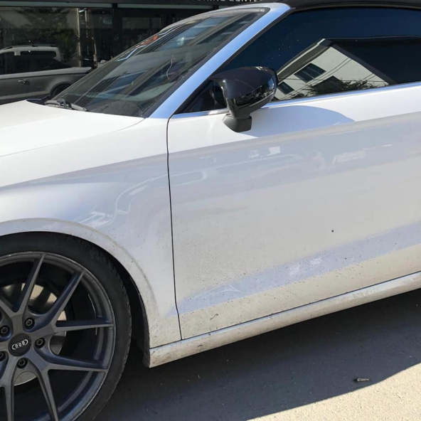 Sts Oto Aksesuar Audi A3 8v 2012-2019 Batman Yarasa Ayna Kapağı ürün görseli 1