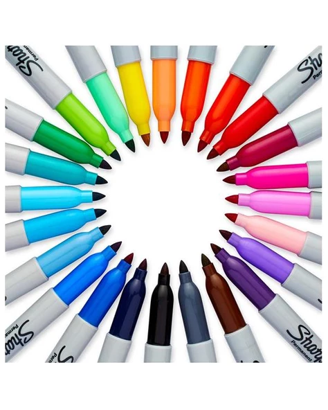 Sharpie Permanent Marker 30lu Kutu Zarf 2158181 - Resim 3