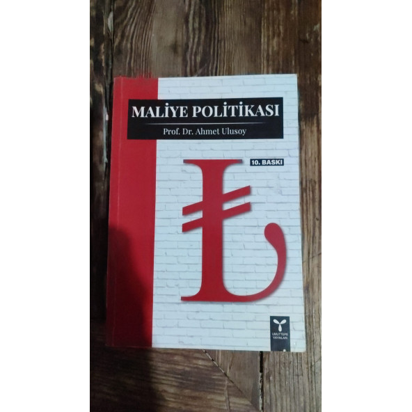 Maliye Politikası  ... Prof.Dr. Ahmet Ulusoy ürün görseli 1