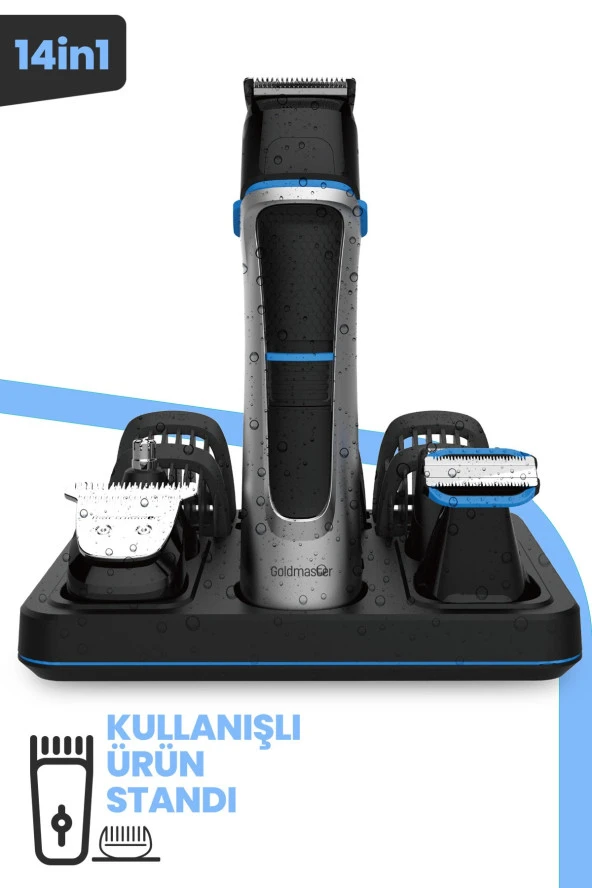 Goldmaster Neon GM-8156 Erkek Bakım Seti - Resim 3