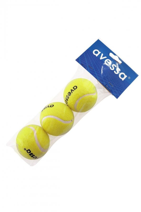 Avessa TT-100 - Sarı 3 lü Tenis Topu ürün görseli 1