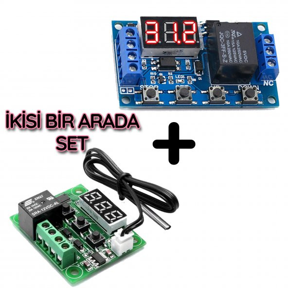 2li Set Kuluçka Makinesi Termostadı ,Kulauçka Zaman Modülü ,Zamanlayıcı Modül ürün görseli 1